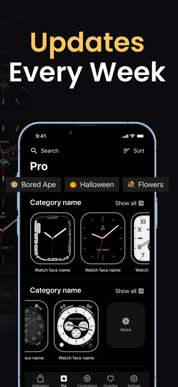 Watch Faces & Widget Gallery screenshot 1