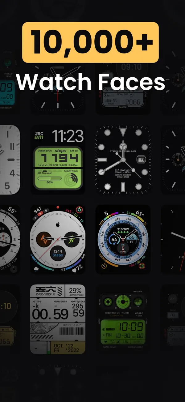 Watch Faces & Widget Gallery screenshot 4