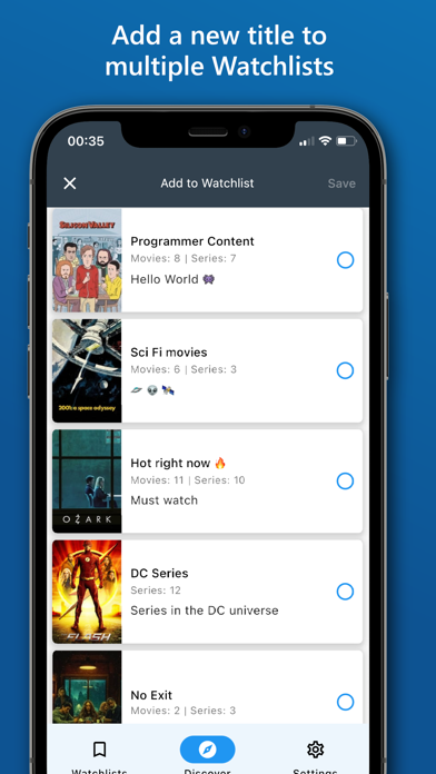 Watch-Lists screenshot 2