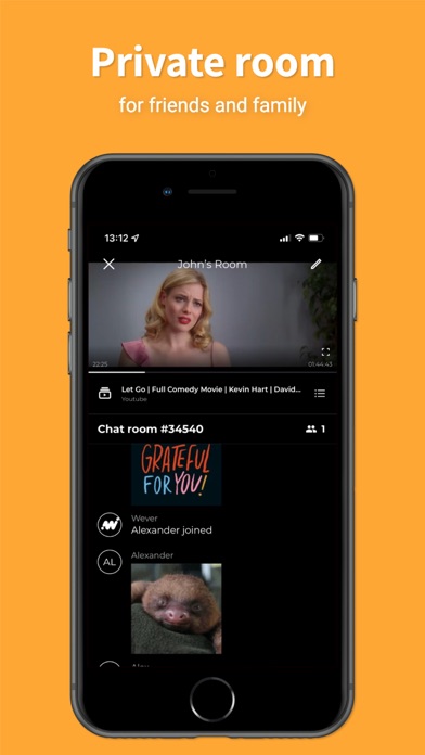 Watch movies together: WEVER screenshot 2