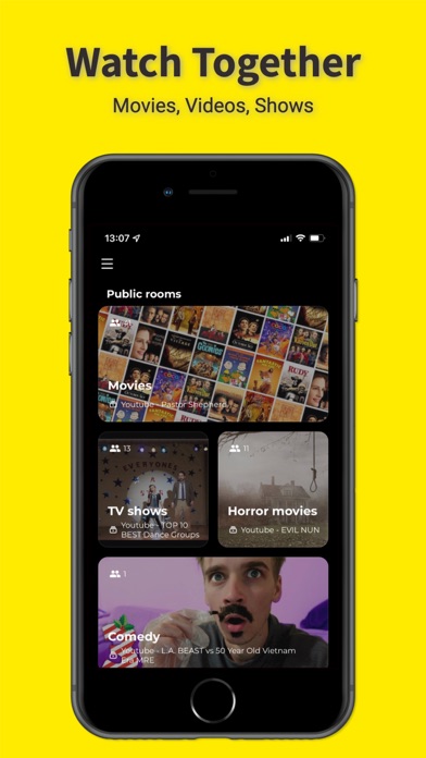 Watch movies together: WEVER screenshot 4
