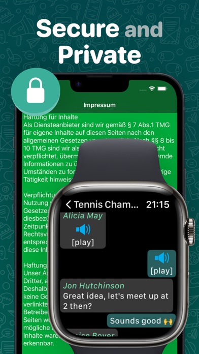WatchChat 2: Chat on Watch screenshot 2