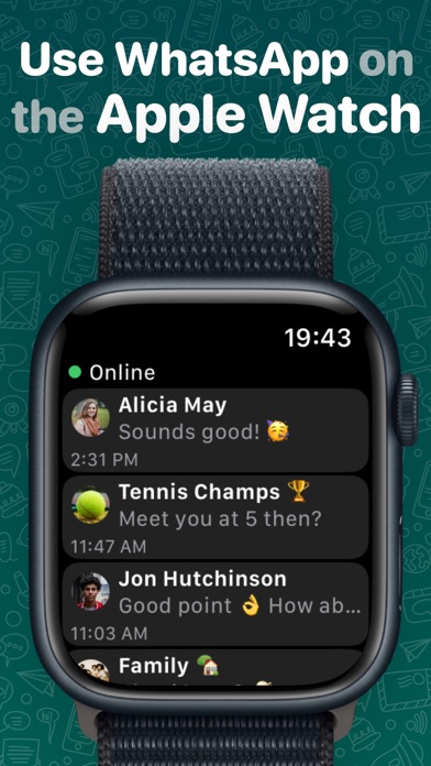 WatchChat 2: Chat on Watch screenshot 9