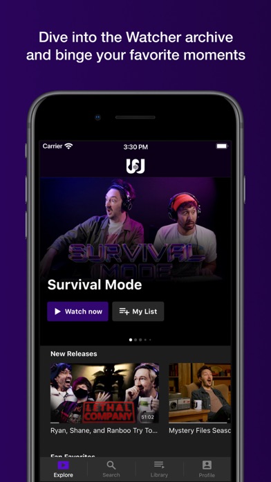WatcherTV screenshot 1