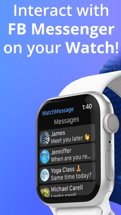 WatchMessage for Messenger screenshot 4