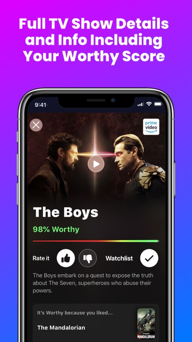 Watchworthy - What To Watch screenshot 6