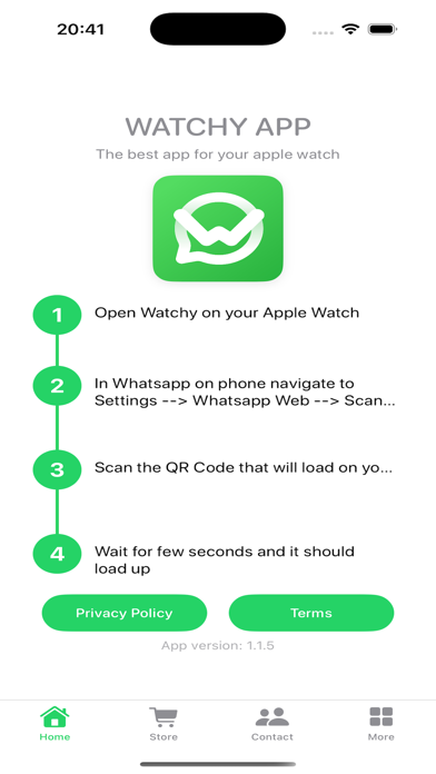 Watchy: use with WhatsApp screenshot 1