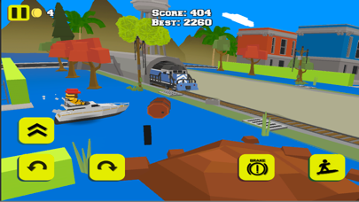 WATER BIKE STUNT RACE GAMES 3D screenshot 2