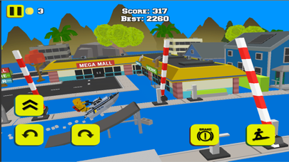 WATER BIKE STUNT RACE GAMES 3D screenshot 5