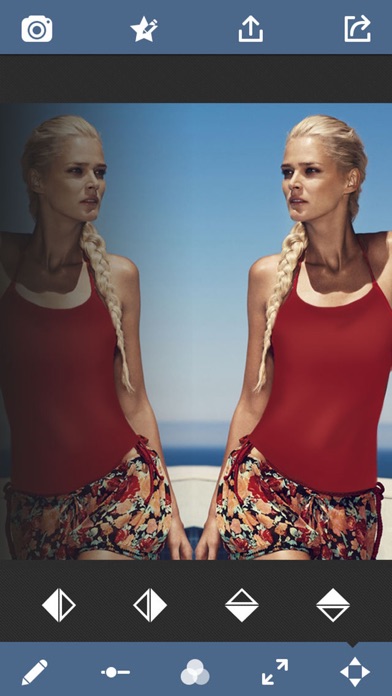 Water Effect - Mirror Photo Reflection Collage Art screenshot 2