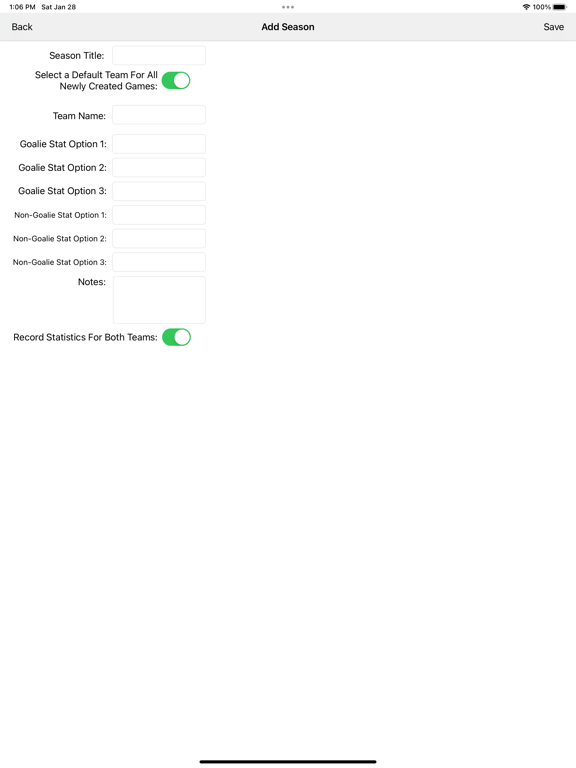 Water Polo Statistics screenshot 5