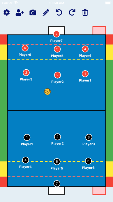 Water Polo Tactic Board screenshot 2