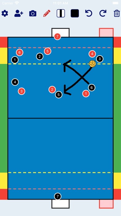 Water Polo Tactic Board screenshot 1