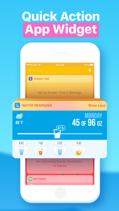 Water Reminder - Daily Tracker screenshot 2