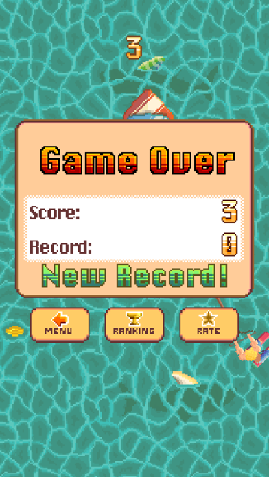 Water Ski - One tap game screenshot 2