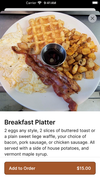 Water Street Waffle Co screenshot 2