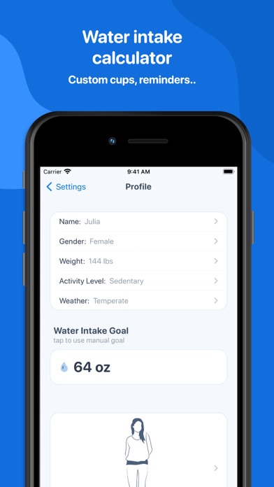 Water Tracker by WaterMinder® screenshot 1