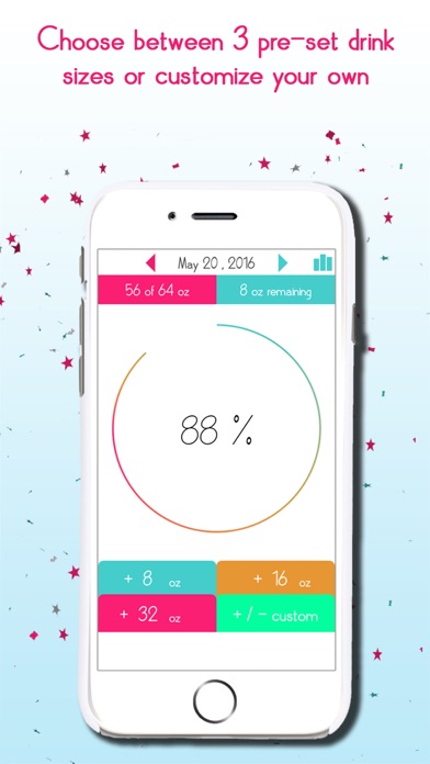 Water Tracker Daily: Hydration Balance App Logger with Reminder and Intake Counter and Log Monitor screenshot 2