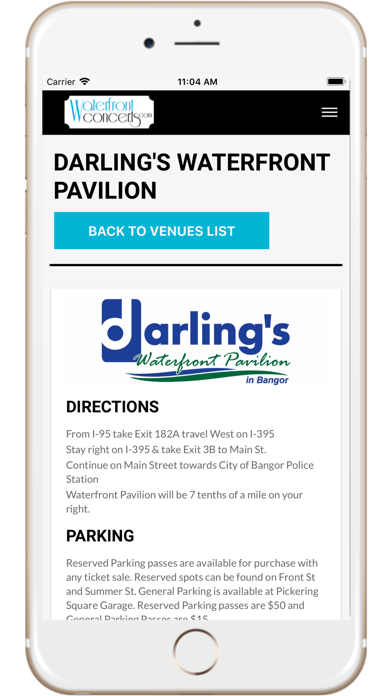Waterfront Concerts screenshot 1