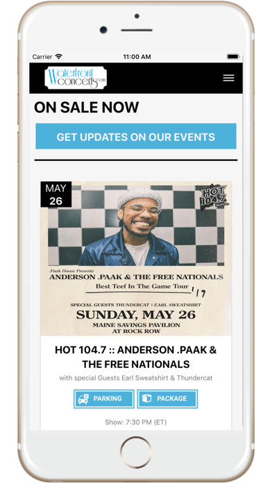 Waterfront Concerts screenshot 4