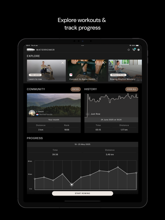 WATERROWER Connect screenshot 5