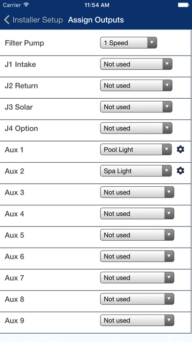 Waterway Pool & Spa Control screenshot 1