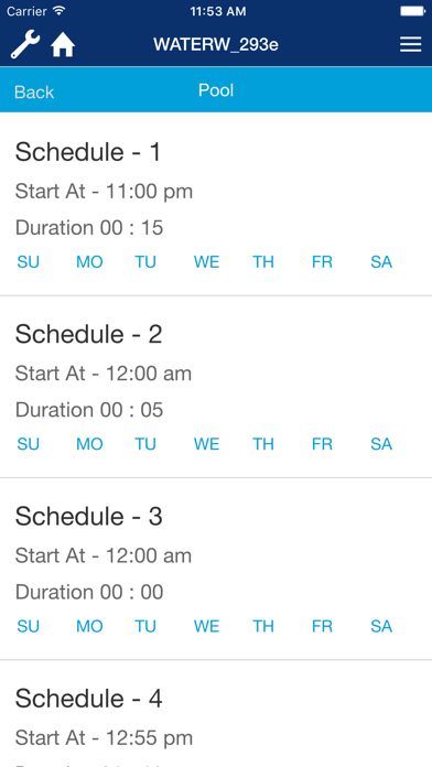 Waterway Pool & Spa Control screenshot 3