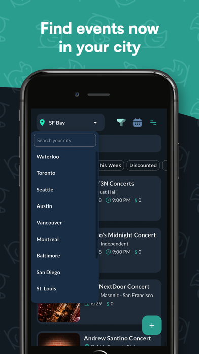 Watevent: Local Fun Events screenshot 1