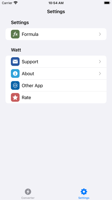 Watt - Power calculator screenshot 1