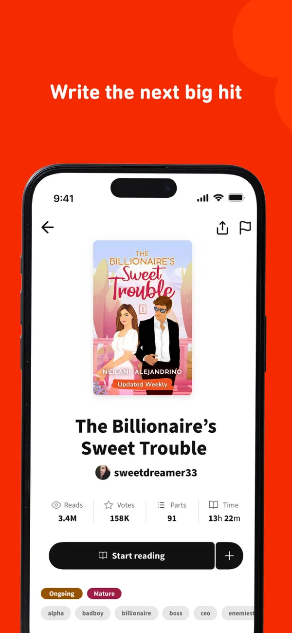 Wattpad - Read & Write Stories screenshot 2