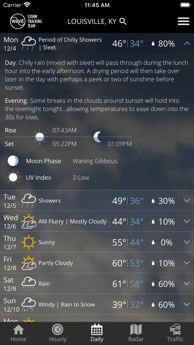 WAVE 3 Louisville Weather screenshot 3