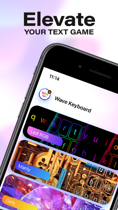 Wave AI Keyboard - Fonts&Skins screenshot 7