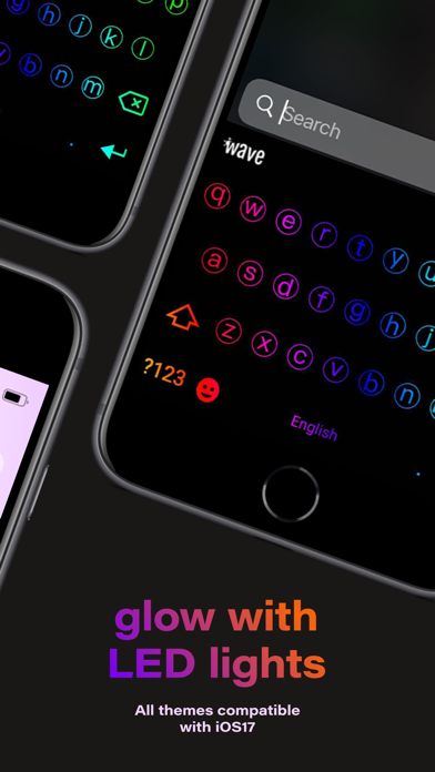 Wave AI Keyboard - Fonts&Skins screenshot 6