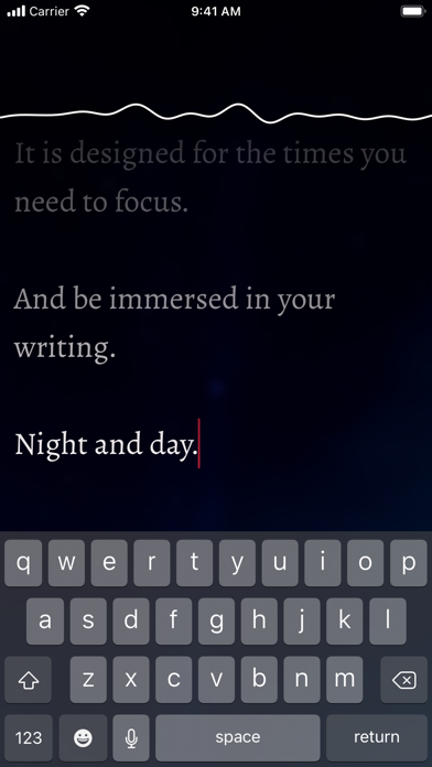Wave Writer screenshot 1