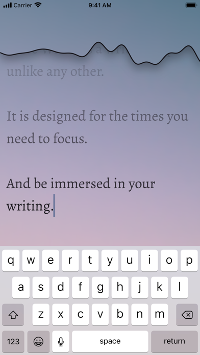 Wave Writer screenshot 2