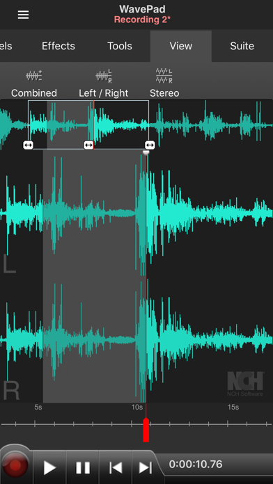 WavePad Music and Audio Editor screenshot 2