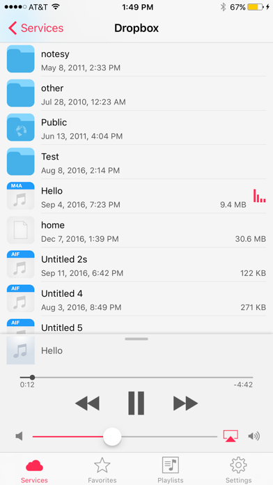Waver Cloud Music Player screenshot 4