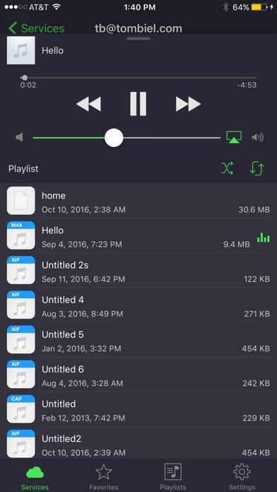 Waver Cloud Music Player screenshot 5