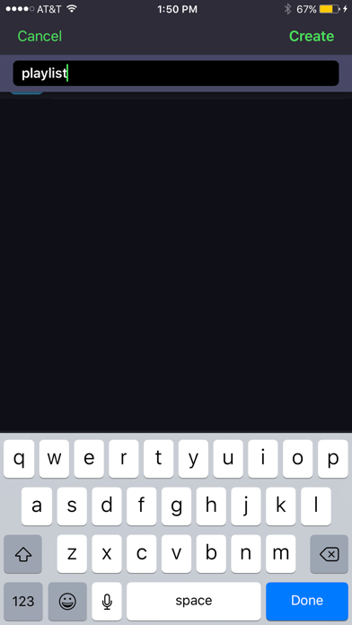 Waver Cloud Music Player screenshot 1