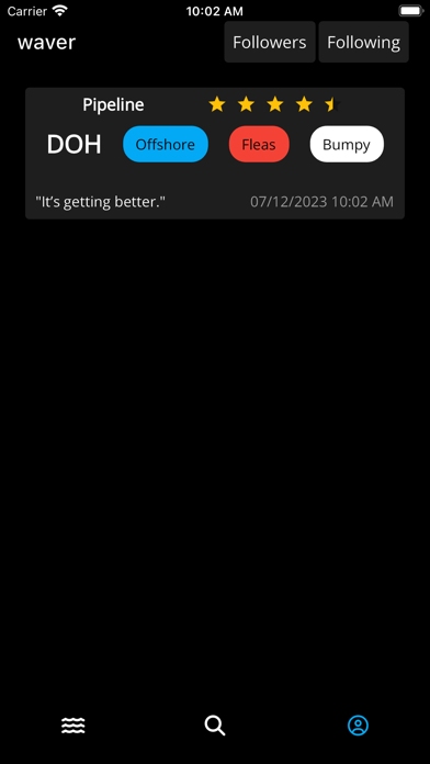 Waver screenshot 1