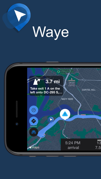 Waye Navigation & Live Traffic screenshot 6