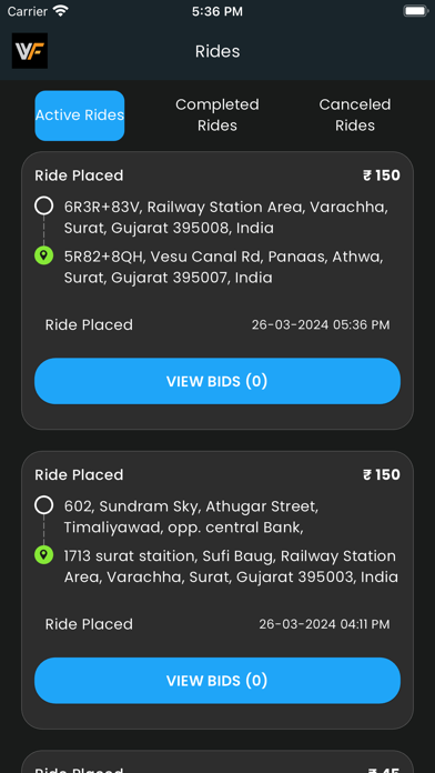 WayFinder - Affordable Rides screenshot 5