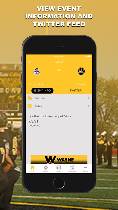 Wayne State Wildcats screenshot 1
