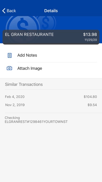 Wayne Westland FCU screenshot 2