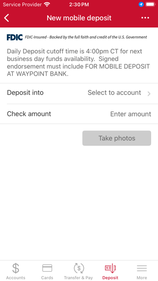 Waypoint Bank screenshot 2