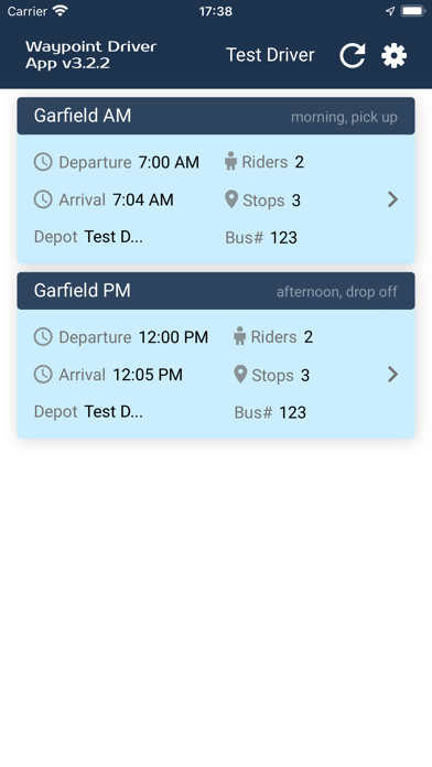 Waypoint® Driver App screenshot 2