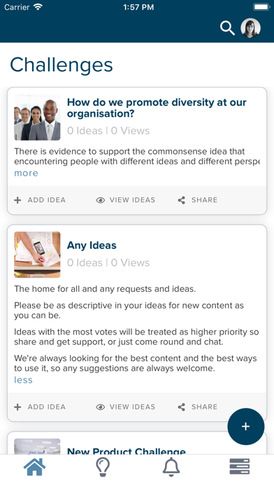 Wazoku Idea App screenshot 3