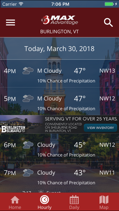 WCAX WEATHER - screenshot 3