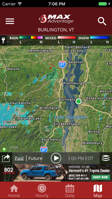 WCAX WEATHER - screenshot 1