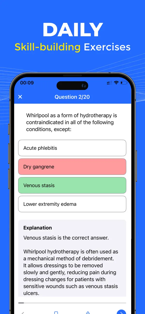 WCC Exam: Wound Care Prep 2026 screenshot 2